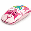 Mouse wireless cu butoane silențioase Super TOUCH, fox - 