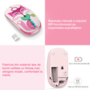 Mouse wireless cu butoane silențioase Super TOUCH, fox - 