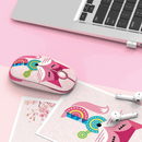 Mouse wireless cu butoane silențioase Super TOUCH, fox - 