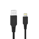 Cablu Lightning 1.5 m MFI Fast Charge Super TOUCH, negru - 